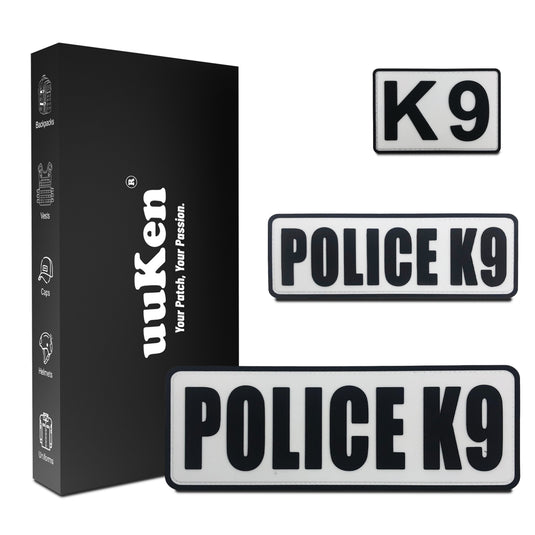 uuKen Police K9 Officer Gift Patch Set Box for Men or Women Police K9 Department