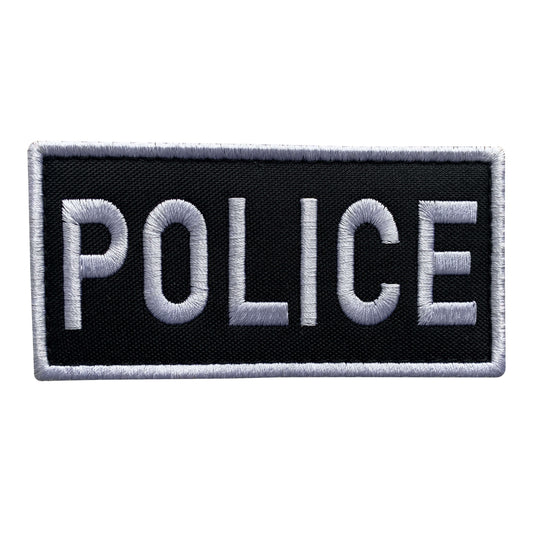 uuKen 4x2 inches Small Embroidery Cloth USA Military Police Patch Embroidered 2x4 inches Hook Back for Tactical Caps Hats Uniform Arms Vests