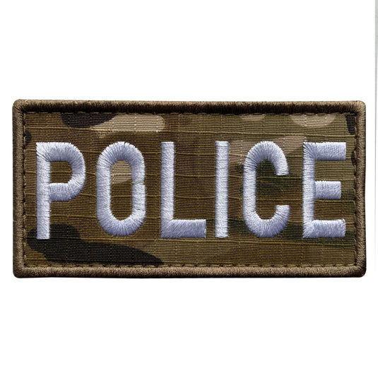 uuKen 4x2 inches Small Embroidery Cloth USA Military Police Patch Embroidered 2x4 inches Hook Back for Tactical Caps Hats Uniform Arms Vests