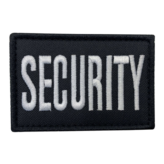 uuKen 3x2 inches Small Embroidery Fabric Security Patch for Caps Hats Law Enforcement Uniforms Vest and Tactical Clothing Jackets