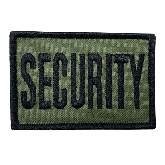 uuKen 3x2 inches Small Embroidery Fabric Security Patch for Caps Hats Law Enforcement Uniforms Vest and Tactical Clothing Jackets