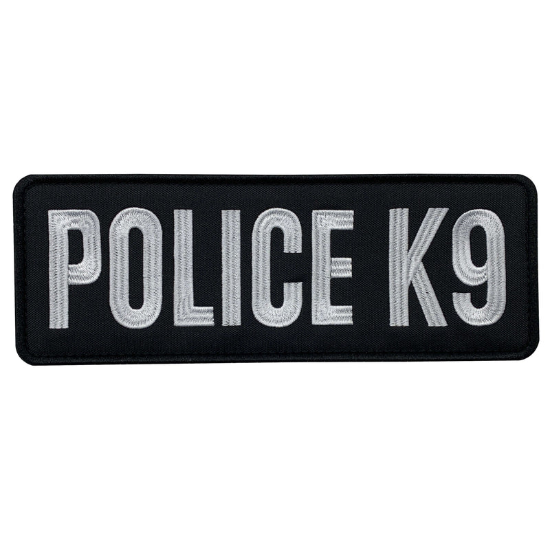 Load image into Gallery viewer, uuKen Large 8.5x3 inches Embroidery Fabric Military Tactical Police K9 Vest Patch with Hook Fastener Back for Tactical Vest Plate Carrier Enforcement
