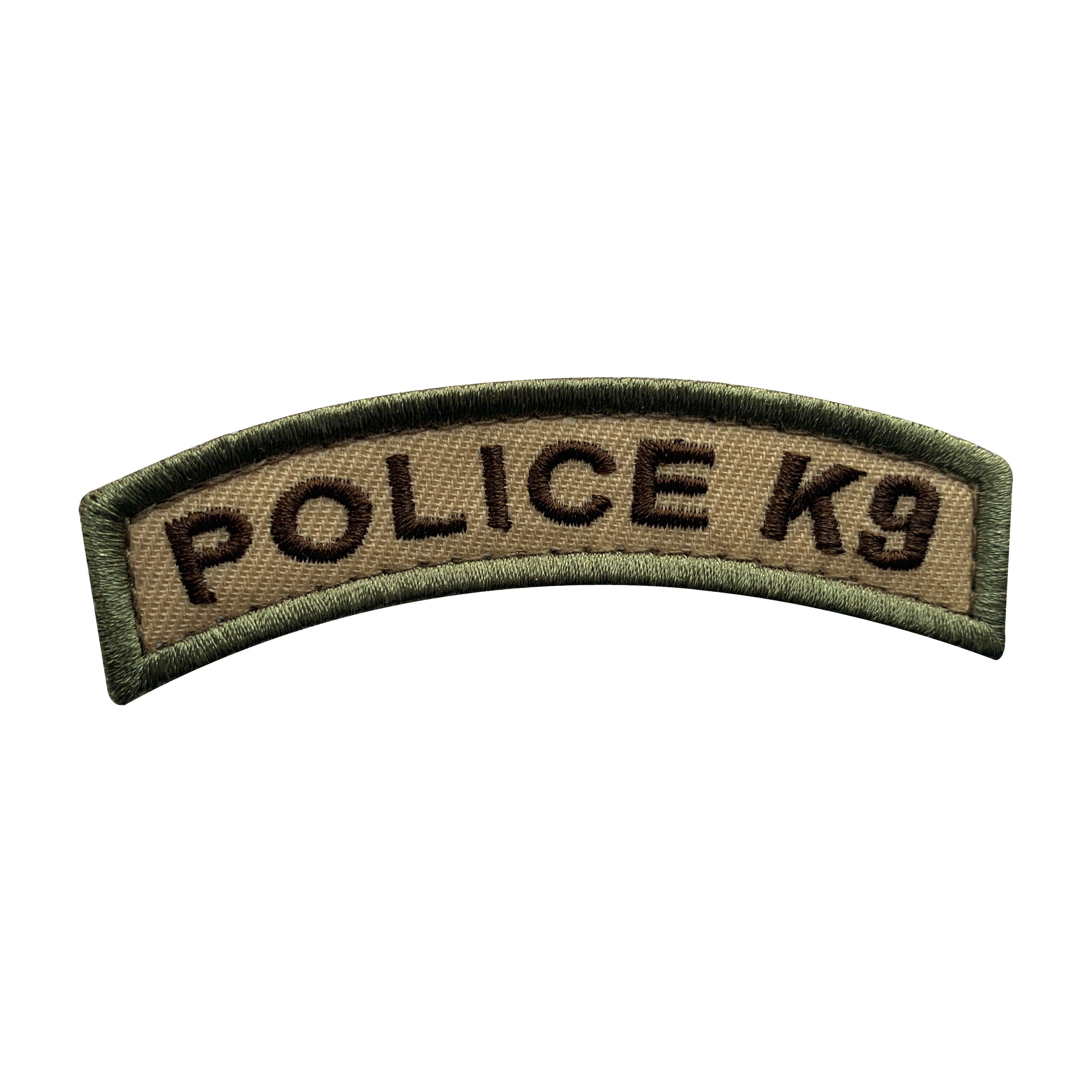 uuKen Large 8.5x3 inches PVC Rubber Military Tactical Police K9 Vest Patch  with Hook Fastener Back for Tactical Vest Plate Carrier Enforcement