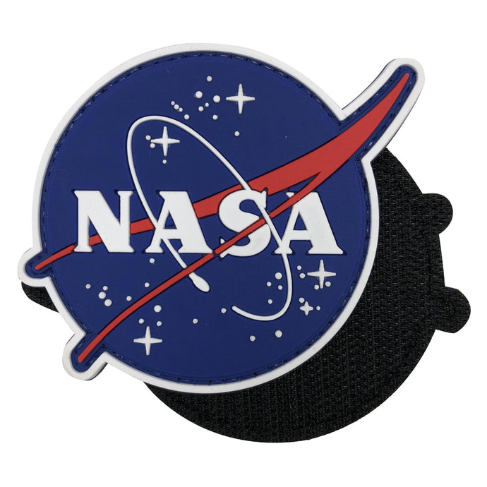 NASA Military Tactical Morale Patches PVC Patch with Hook Fastener Back for Tactical Cap Hats Tactical Vest Molle Bag Backpacks Plate Carrier