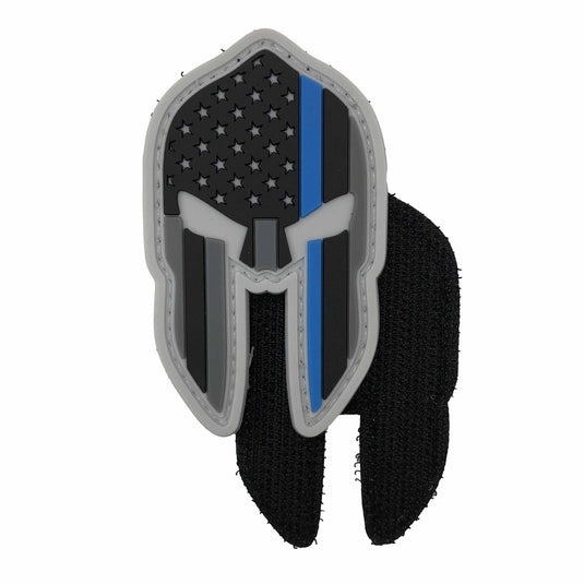 Spartan Helmet US flag Military Tactical Morale Patches PVC Patch with Hook Fastener Back for Tactical Cap Hats Tactical Vest Molle Bag Backpacks Plate Carrier