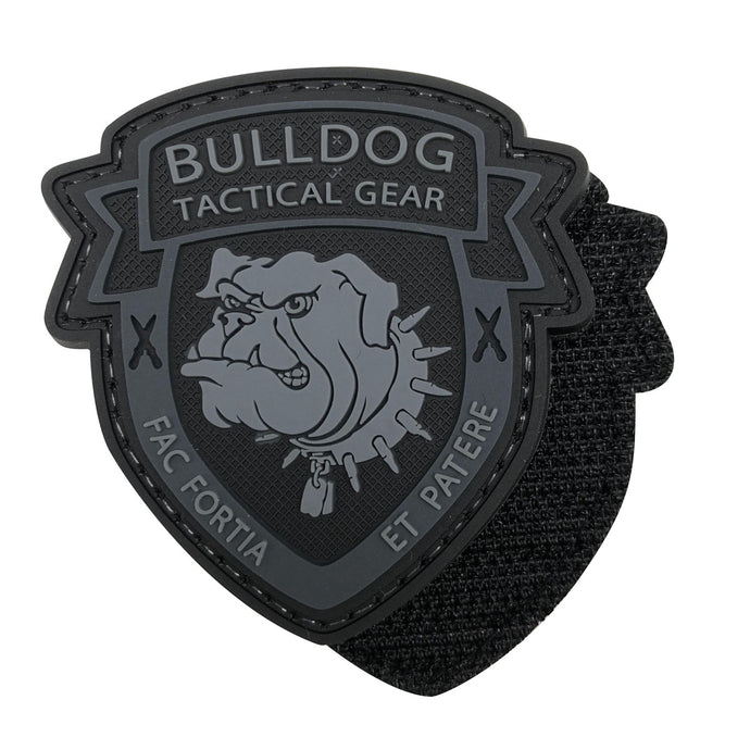 Bulldog Tactical Gear Military Tactical Morale Patches PVC Patch with Hook Fastener Back for Tactical Cap Hats Tactical Vest Molle Bag Backpacks Plate Carrier