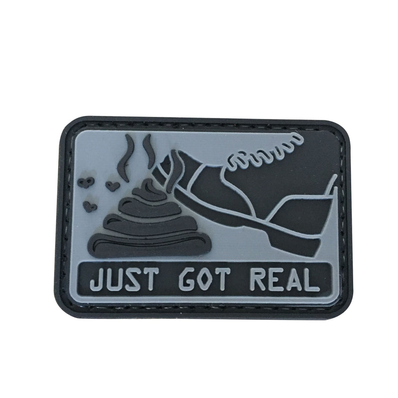 Load image into Gallery viewer, uuKen Airsoft PVC Rubber Morale Patch with Hook Velcro Backing for Tactical Hat Cap Bag Helmet Vest
