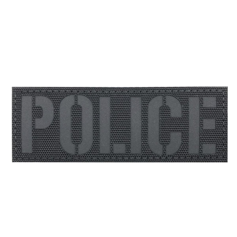 uuKen 4x1.4 inches Reflective Laser Cut Cutting Police Department Offi