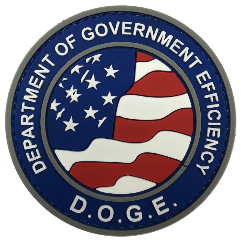 Load image into Gallery viewer, DOGE Department of Government Efficiency Tactical Morale Patches US American Patriotic Flag Patches
