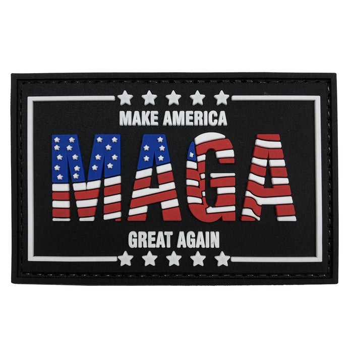 MAGA Flag Make America Great Again Patch Trump Patriotic Hat Tactical Morale Patch