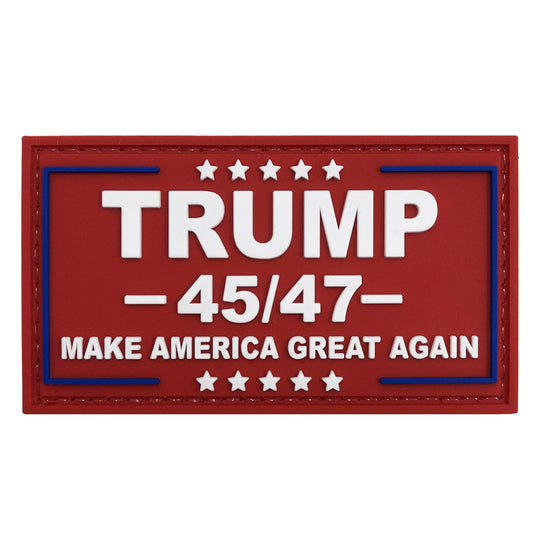 USA 45th 47th President Make America Great Again Patch Trump Patriotic MAGA Hat Tactical Morale Patch