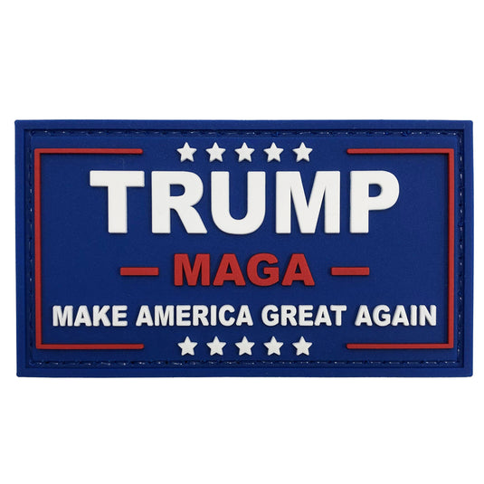 "Build That Wall" USA Donald Trump MAGA Hook & Loop Patch – TrendyLuz, Made In USA