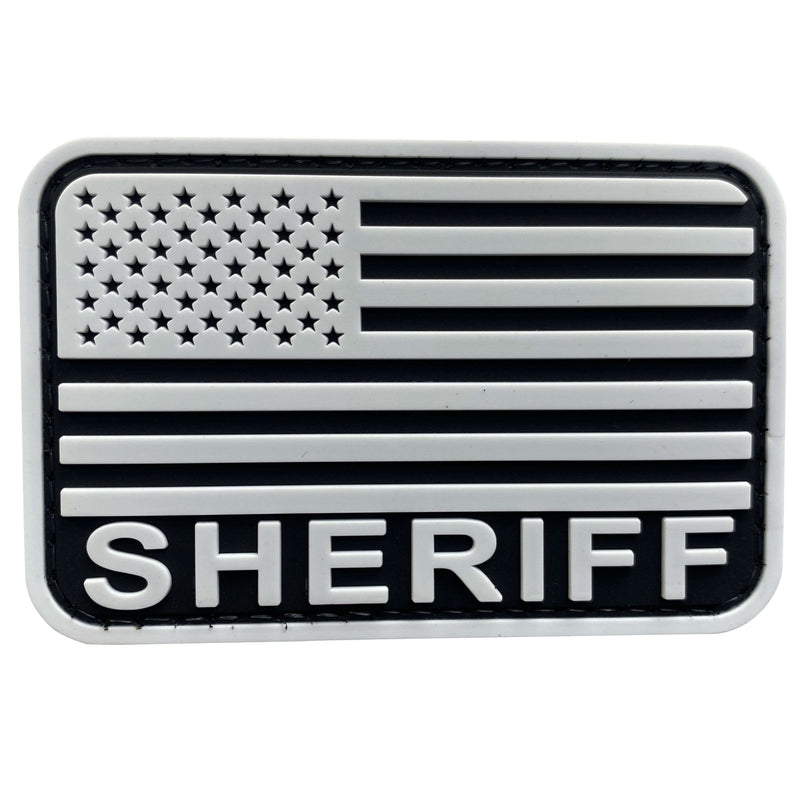 Sheriff Hook & Loop Patch - 13 x 6 - Used