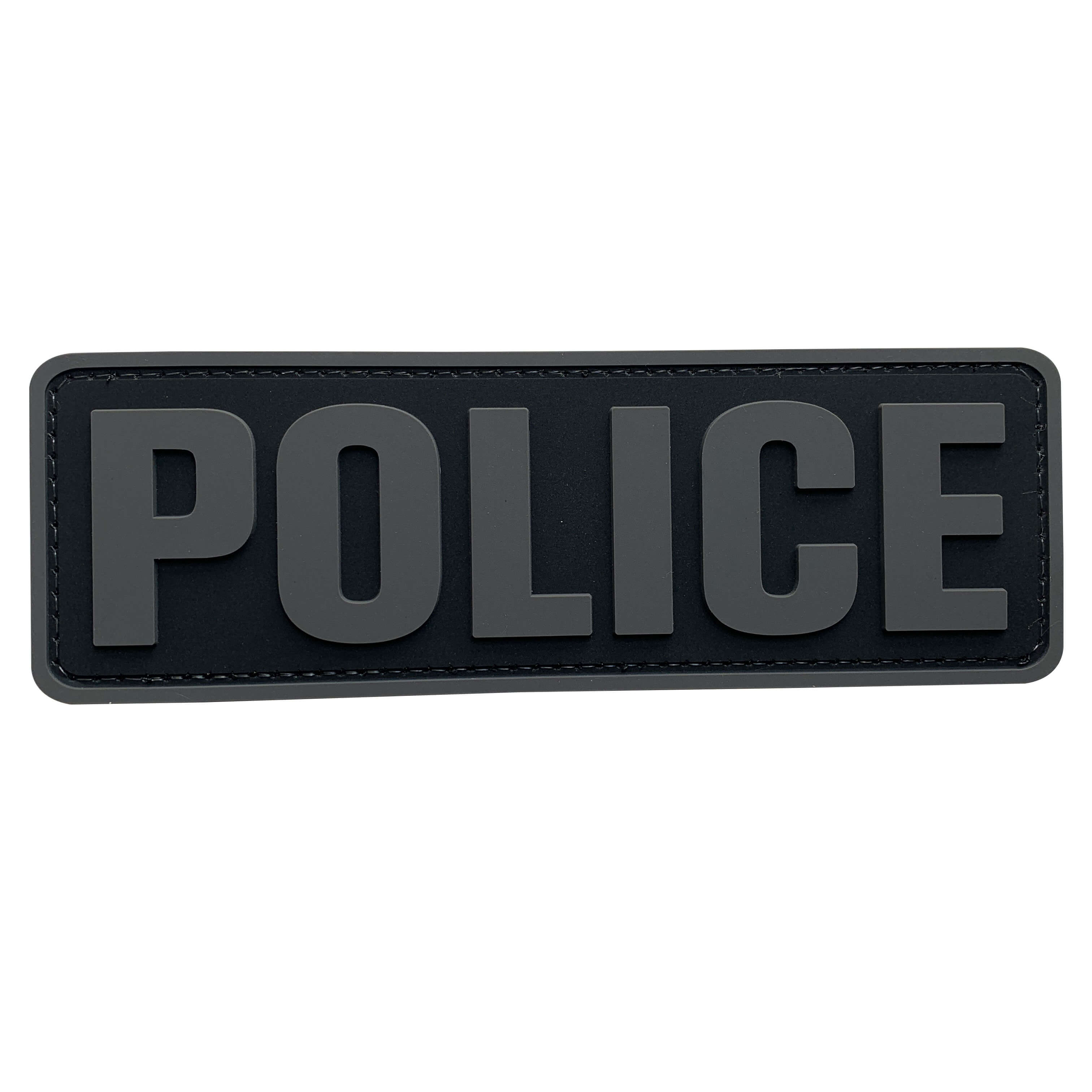 uuKen 6x2 inches Military Police Vest Patch PVC Rubber Big 2x6 inch St