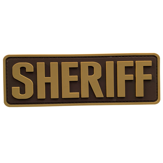 PVC Sheriff ID Patch - 6x2