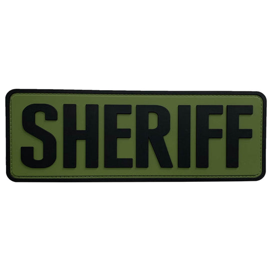 TUFF Products Sheriff PVC Patch  Up to 54% Off Free Shipping over $49!