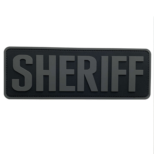 VELCRO® BRAND Fastener Morale HOOK SHERIFF County PD Cop Patches 3 3/4x1