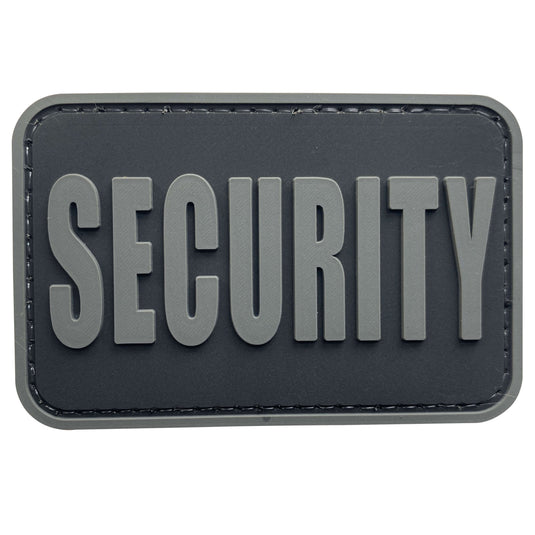 uuKen 3x2 inches Small PVC Rubber Security Guard Officer Morale Patch for Uniforms Clothing Hats Caps Tactical Vest Armed Shoulders Plate Carrier Back Panel