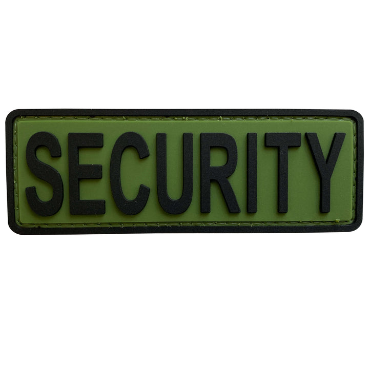 uuKen 4x1.4 inches Small PVC Security Guard Officer Morale Patch for A