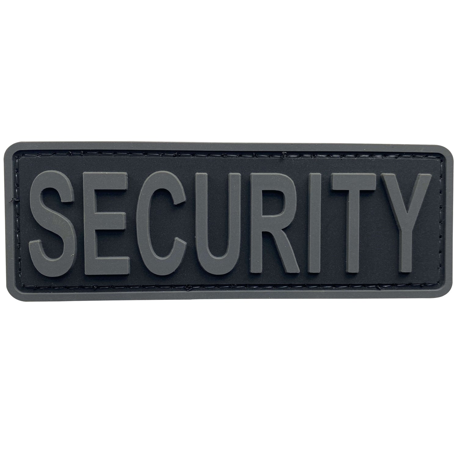 uuKen 4x1.4 inches Small PVC Security Guard Officer Morale Patch for A