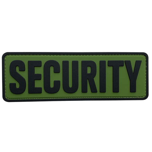 uuKen 6x2 inches Big Security Officer Tactical PVC Patch 2x6 inch with