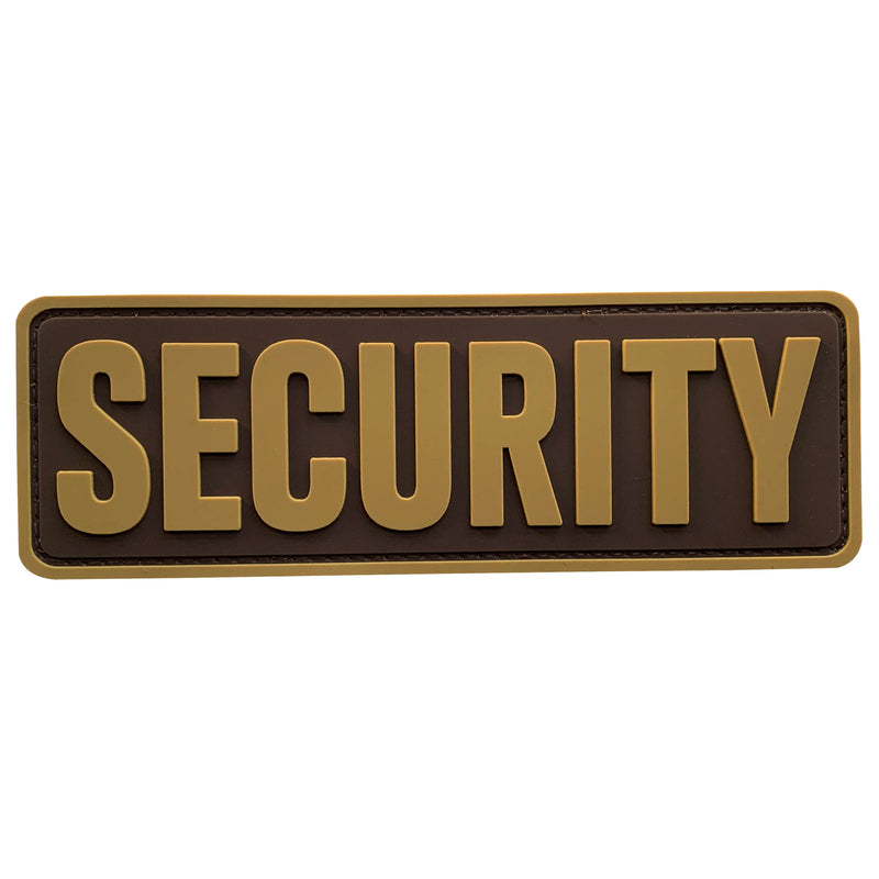 Load image into Gallery viewer, uuKen 6x2 inches Big Security Officer Tactical PVC Patch 2x6 inch with Hook Fastener Back for Jacket or Enforcement Plate Carrier or Tactical Vest and Uniforms

