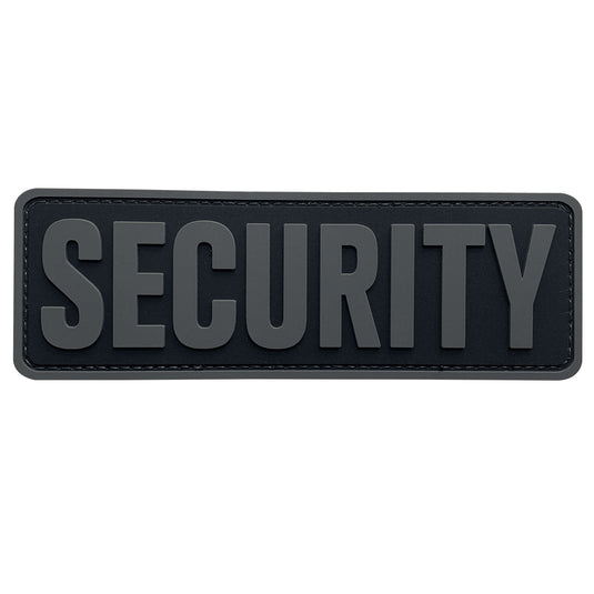uuKen 6x2 inches Big Security Officer Tactical PVC Patch 2x6 inch with
