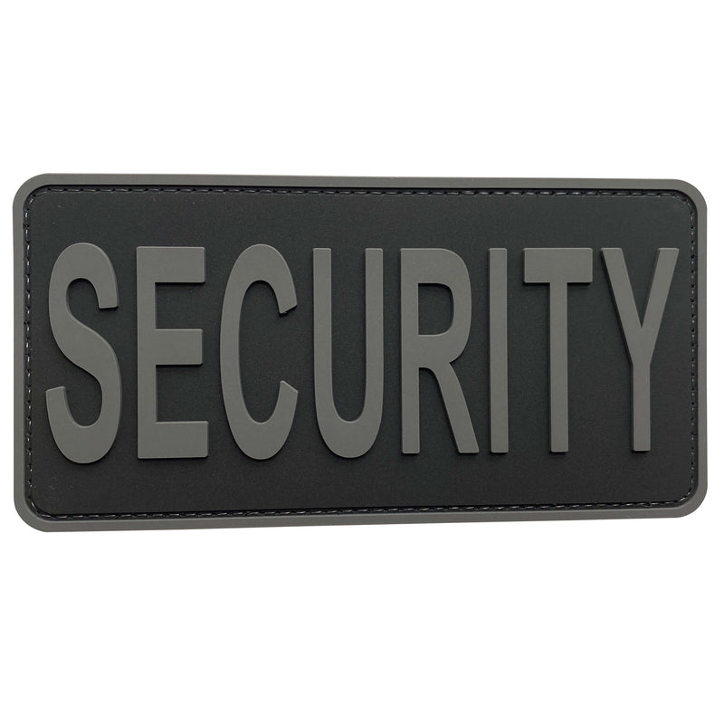 Load image into Gallery viewer, uuKen 6x3 inches Big Security Guard Officer Tactical PVC Patch 2x6 inch with Hook Fastener Back for Jackets or Law Enforcement Plate Carrier or Tactical Vest and Uniforms
