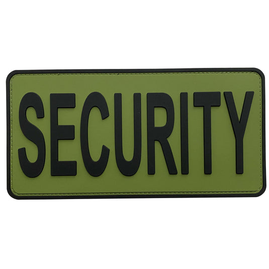 uuKen 4x1.4 inch Small Embroidered Security Guard Officer Morale Patch
