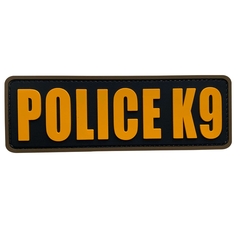 uuKen 6x2 inches Military Police Vest Patch PVC Rubber Big 2x6 inch St