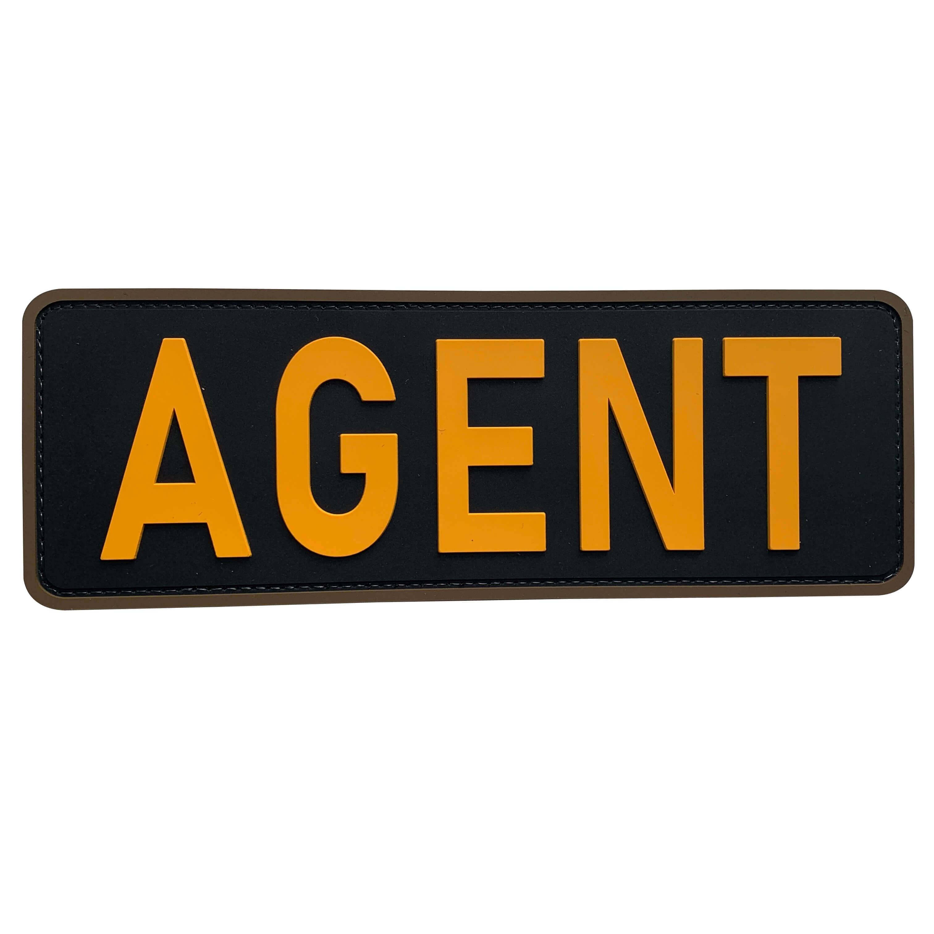 uuKen 8.5x3 inches Large PVC Bail Agent Patch Tactical Morale with Hoo