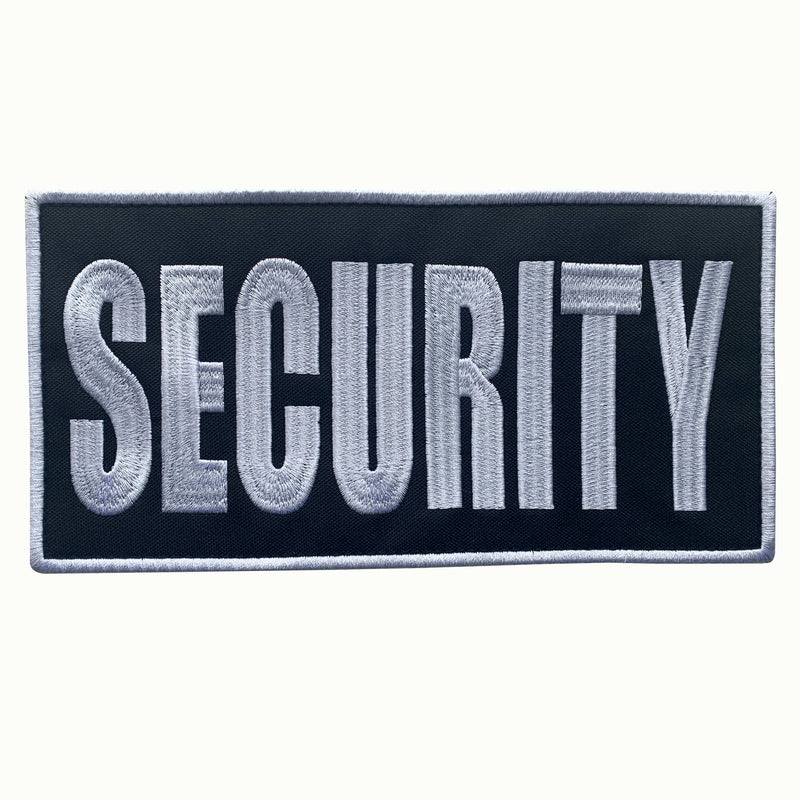 uuKen 4x1.4 inch Small Embroidered Security Guard Officer Morale Patch