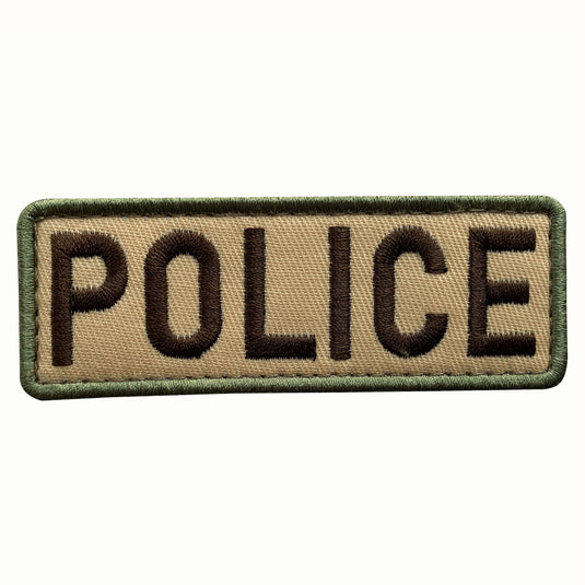 Law Enforcement Embroidered Military Patch