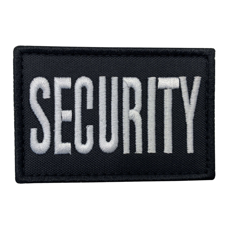 uuKen 3x2 inches Small Embroidery Fabric Security Patch for Caps Hats