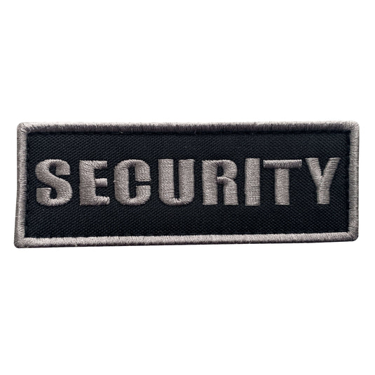 uuKen 4x1.4 inch Small Embroidered Security Guard Officer Morale Patch for Armed Shoulders Clothing Uniforms Tactical Vest Jackets