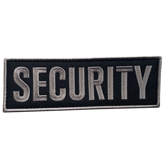 uuKen 6x2 inches Big Medium Embroidery Security Patch Morale Patches with Hook Fastener Backing for Enforcement Uniforms Vest Plate Carrier Tactical Clothing