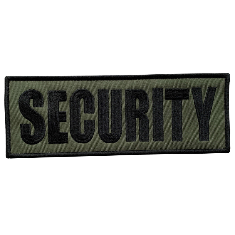 Load image into Gallery viewer, uuKen 8.5x3 inches Large Embroidered Fabric Security Guard Officer Morale Patches for Plate Carrier Enforcement Uniforms Clothing Tactical Vest

