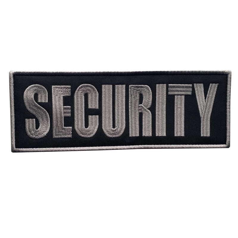 Load image into Gallery viewer, uuKen 8.5x3 inches Large Embroidered Fabric Security Guard Officer Morale Patches for Plate Carrier Enforcement Uniforms Clothing Tactical Vest
