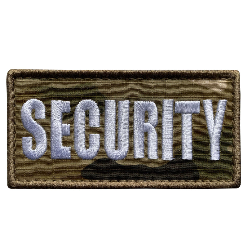 SECURITY embroidered velcro patch