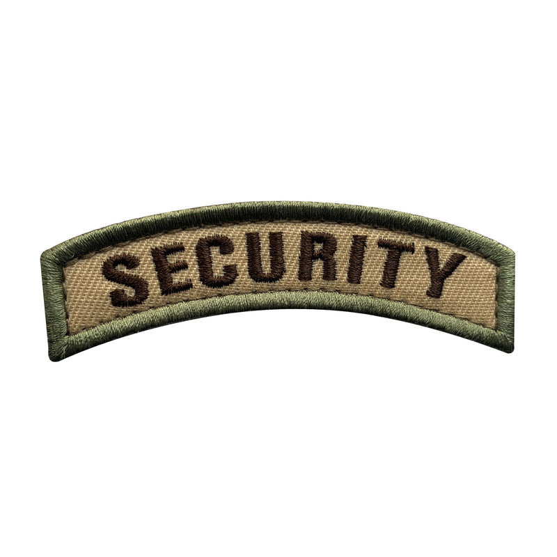Load image into Gallery viewer, uuKen 8.5x2 cm Small Embroidery Fabric Cool Security Tab Shoulder Airsoft Tactical Patch with Hook Fastener Vendor
