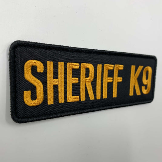 uuKen 6x2 inches Big Deputy County Sheriff K9 Unit Morale Patch Hook Back 2x6 inch for Tactical Vest Plate Carrier Uniforms Dog Harness