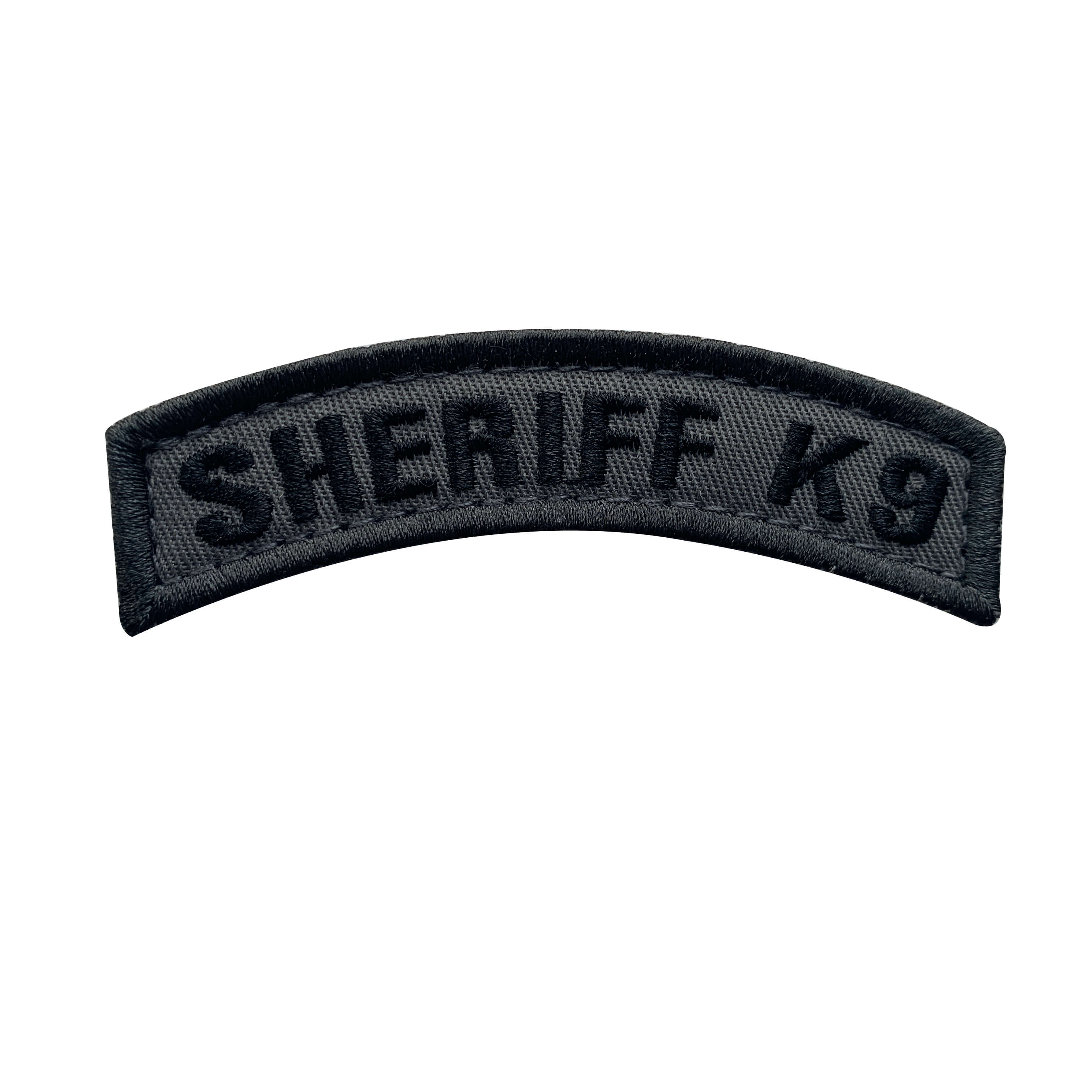 uuKen Small Deputy County Sheriff K9 Unit Morale Patch Tab Hook Back f