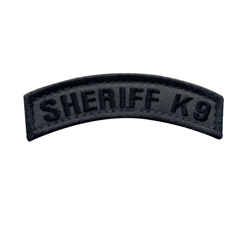 Load image into Gallery viewer, uuKen Small Deputy County Sheriff K9 Unit Morale Patch Tab Hook Back for Tactical Vest Plate Carrier Uniforms Armed Shoulders
