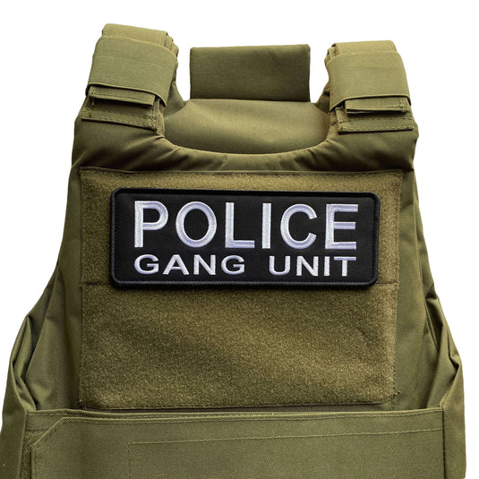 GSJJ | 100 Police Patches - No Minimum | Fast Delivery