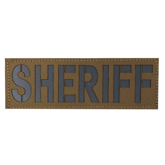 Reflective PVC Patch - Sheriff