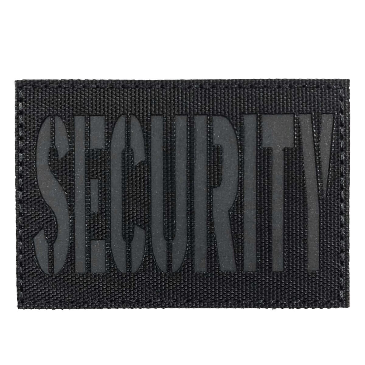 uuKen 3x2 inches Laser Cut Reflective Security Guard Officer Patch for