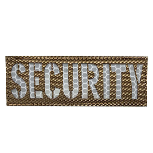 uuKen 4x1.4 inches Reflective Laser Cut Security Guard Officer Morale