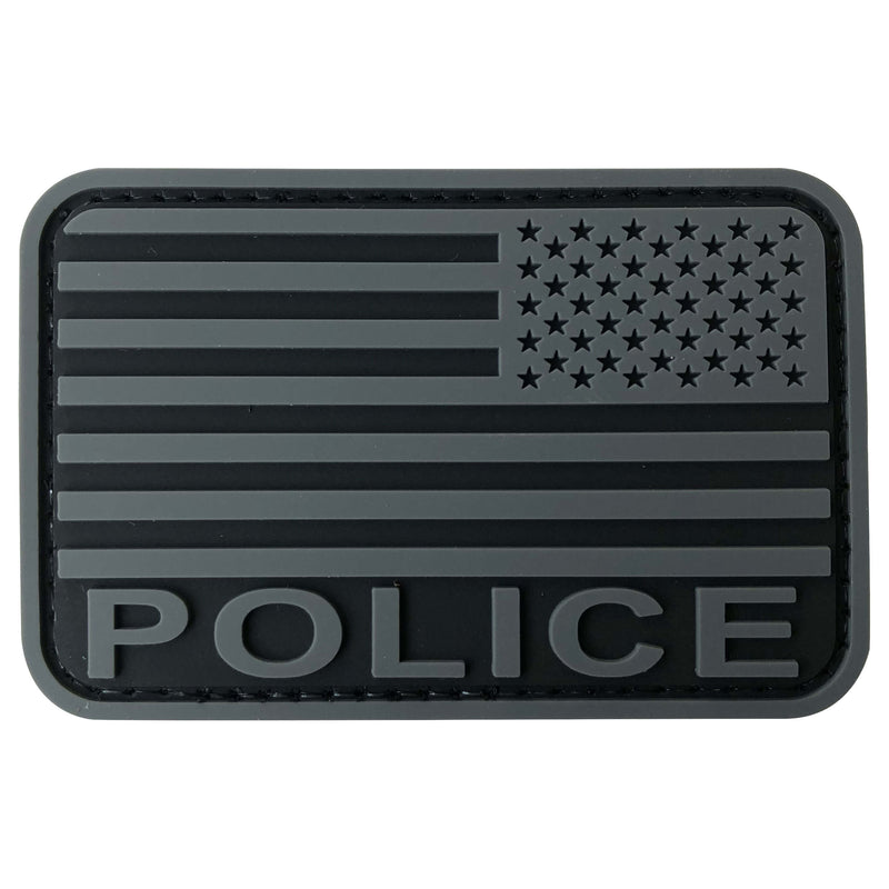 6 x 2 POLICE Thin Blue Line Name Tape – PatchPanel